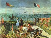 Claude Monet Terrace at St Adresse China oil painting reproduction